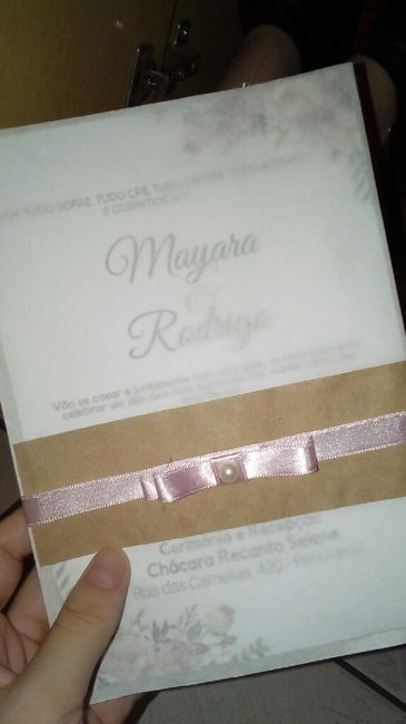 Começando os preparativos do Convite Oficial 👏😍🙆 - 2