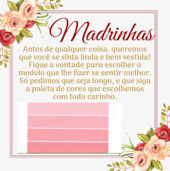 Manual dos Padrinhos 👰🏼🤵🏻 - 3