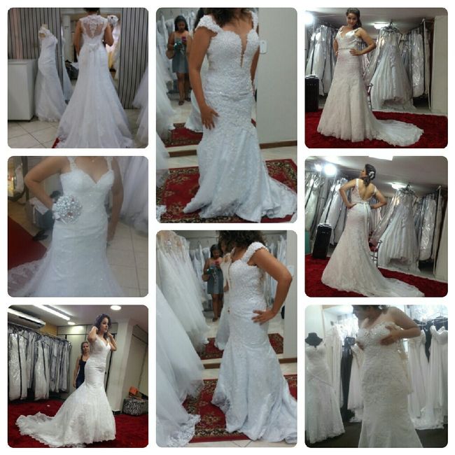Vestido sereia ou princesa?? dúvida cruel - 2