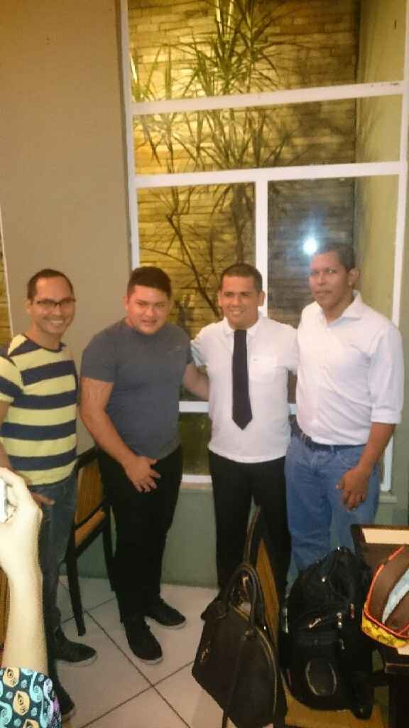 Oficializarmos os padrinhos! fotos... - 6