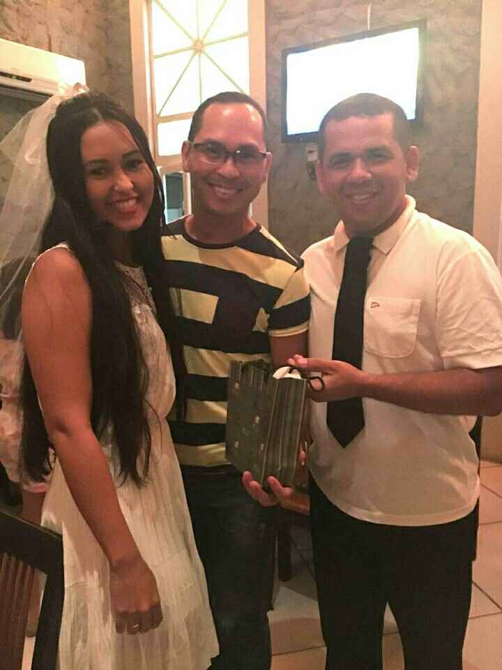 Oficializarmos os padrinhos! fotos... - 9