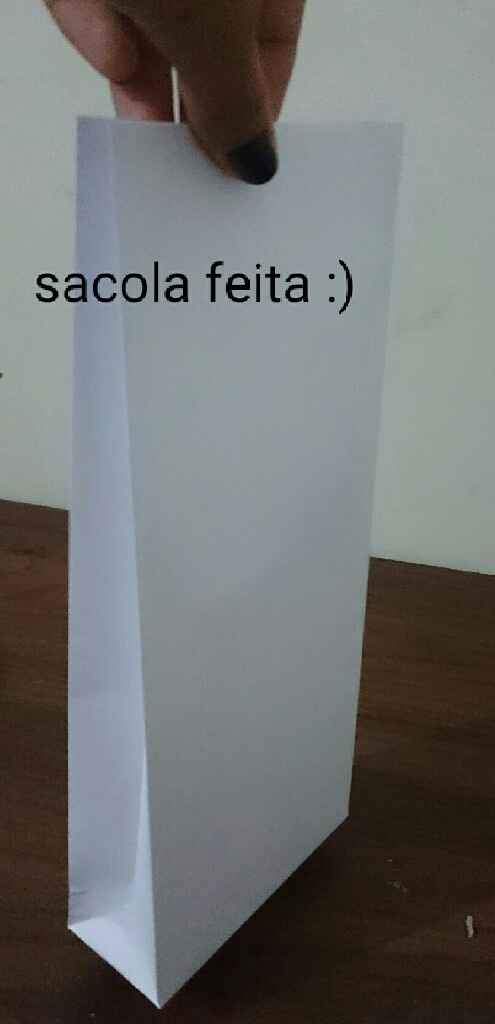 Sacolas de papel para espumante - 23