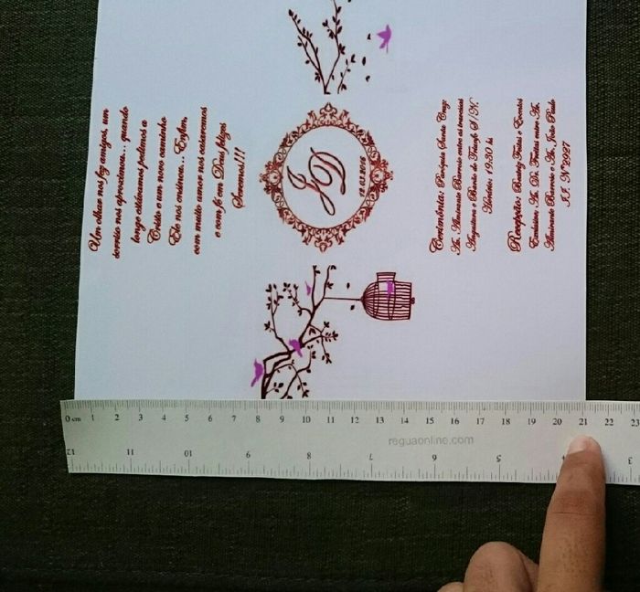Nossos convites diy!! vem ver - 3