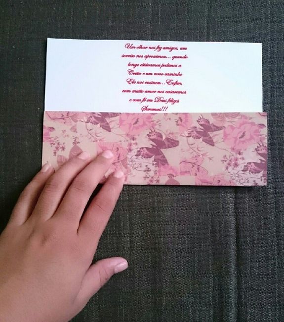 Nossos convites diy!! vem ver - 4