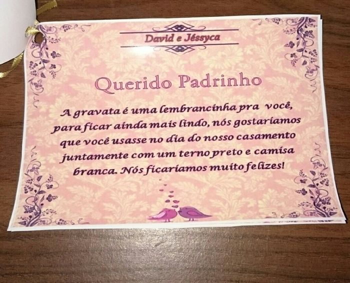 Manual dos padrinhos diy! vem ver o meu! - 6