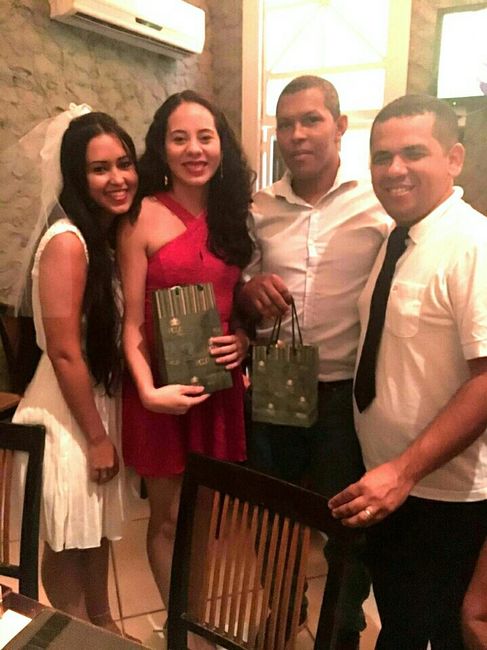 Oficializarmos os padrinhos! fotos... - 12