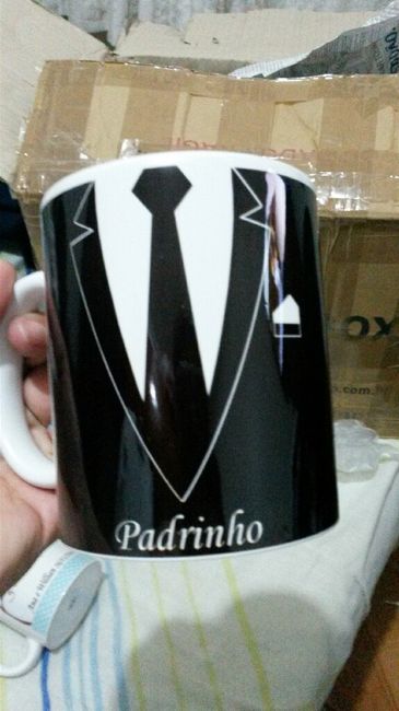 Vem ver as lembracinhas dos padrinhos e pais! - 3