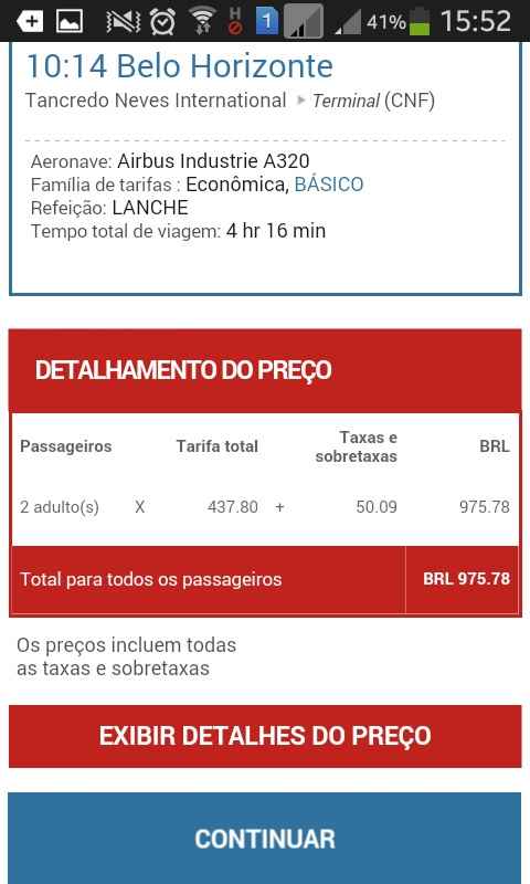 Partindo de Confins