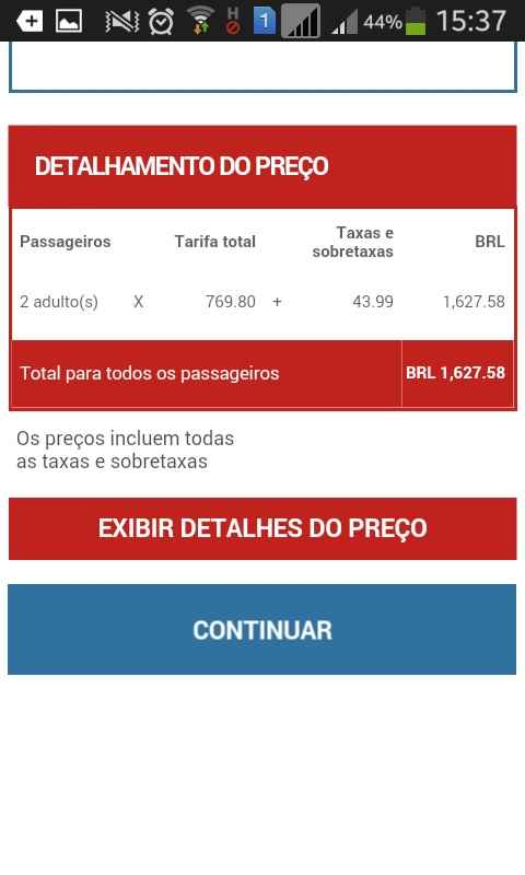 Partindo de Vitória