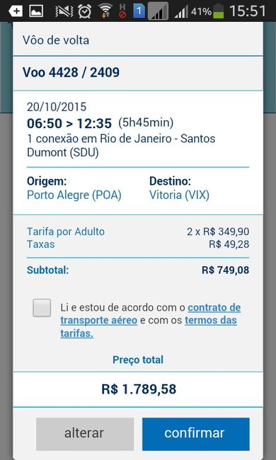 Partindo de Vitória