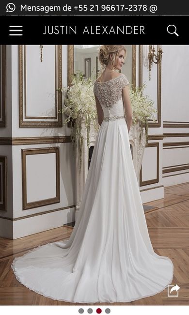 Qual o seu vestido de noiva?  qual foi seu vestido de noiva? - 2