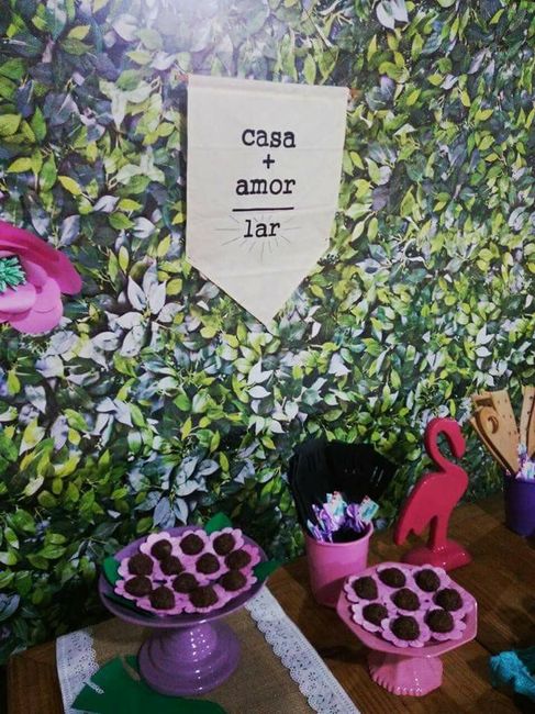 Nosso Chá de Casa Nova - #diy #tropical - 3