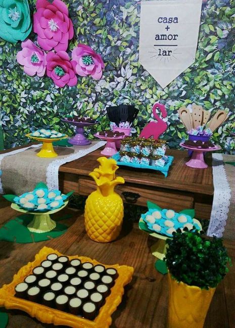 Nosso Chá de Casa Nova - #diy #tropical - 6