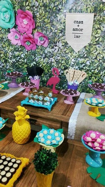 Nosso Chá de Casa Nova - #diy #tropical - 7
