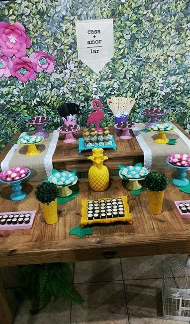 Nosso Chá de Casa Nova - #diy #tropical - 8