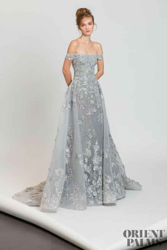 Vestido Tony Ward em cinza, meu preferido! #NoivaMusa