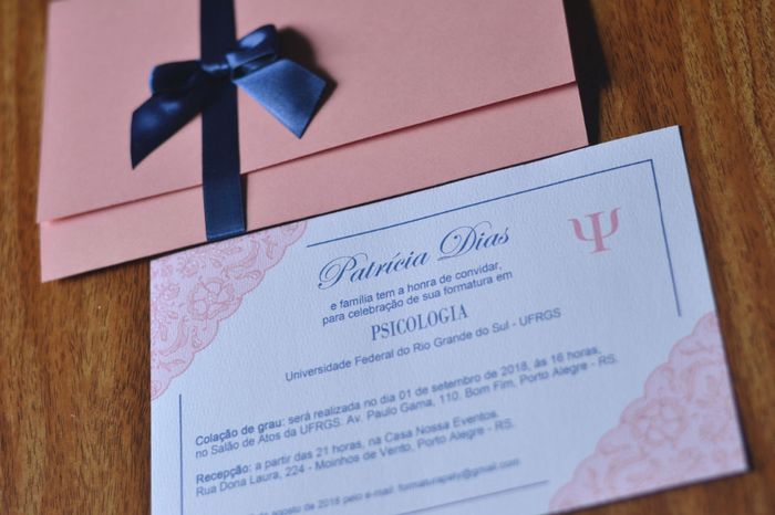 Essa é minha inspiração, só que o envelope será na cor da fita, e vice-versa.