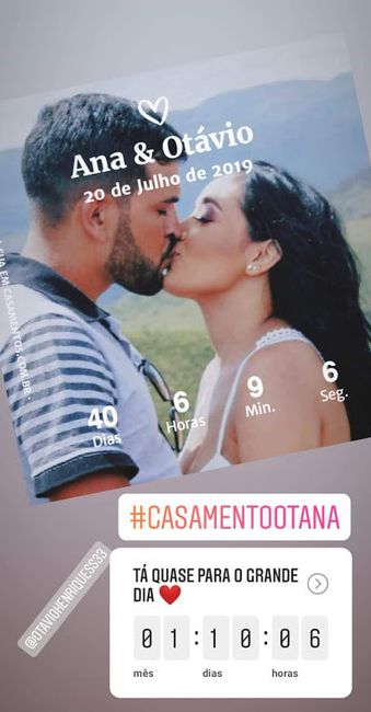 CONTAGEM REGRESSIVA #40DIAS