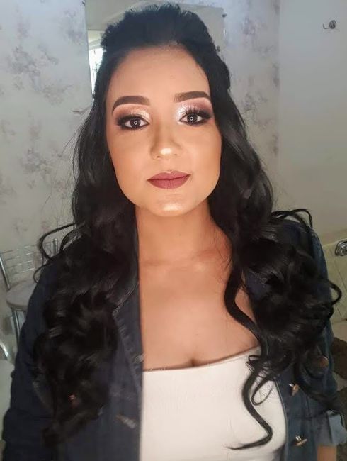 Meu teste de Make e Penteado 3