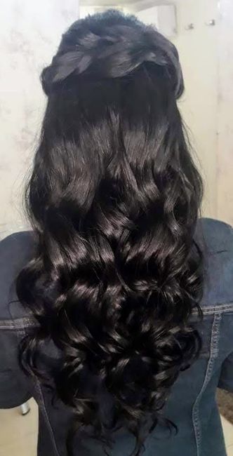 Meu teste de Make e Penteado 4