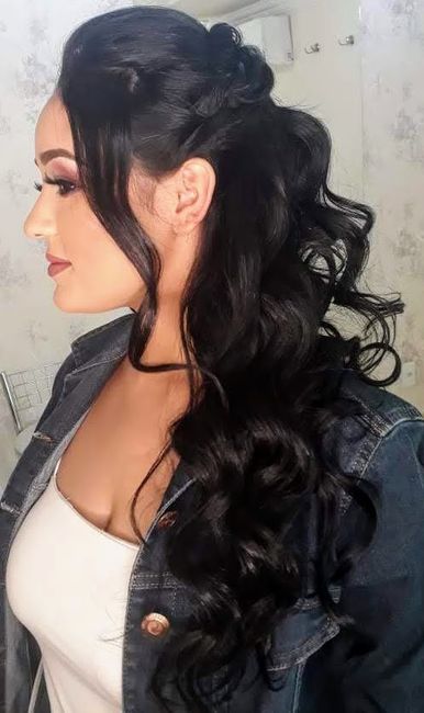 Meu teste de Make e Penteado 7