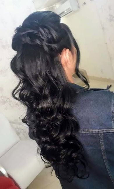 Meu teste de Make e Penteado 9