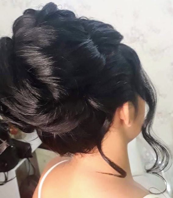 Meu teste de Make e Penteado 14