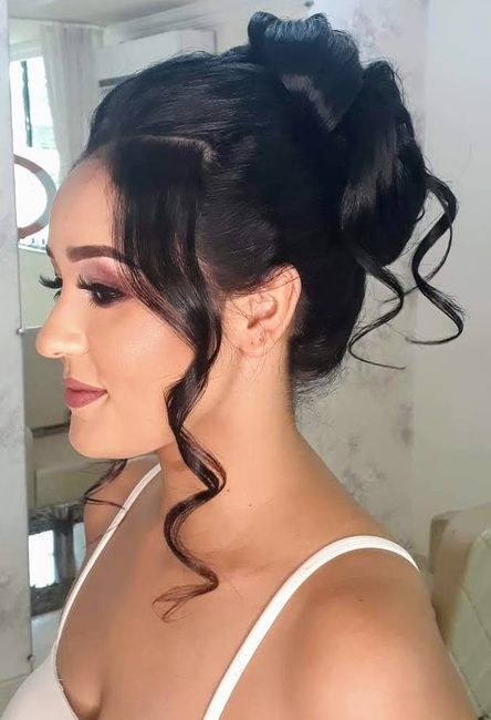 Meu teste de Make e Penteado 15