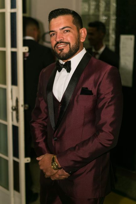 Meu lindo marido, gente tava lindo né kk