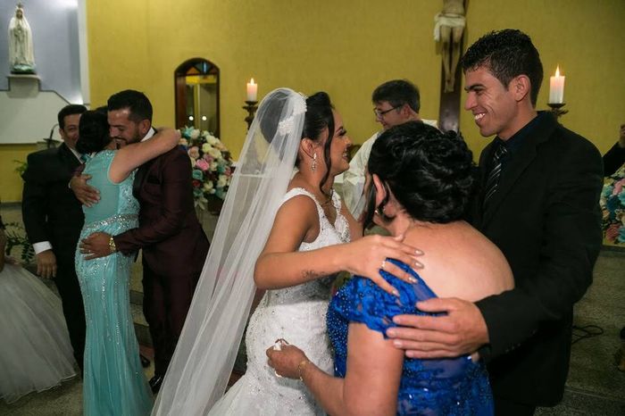 Nossas famílias nos acolhendo 