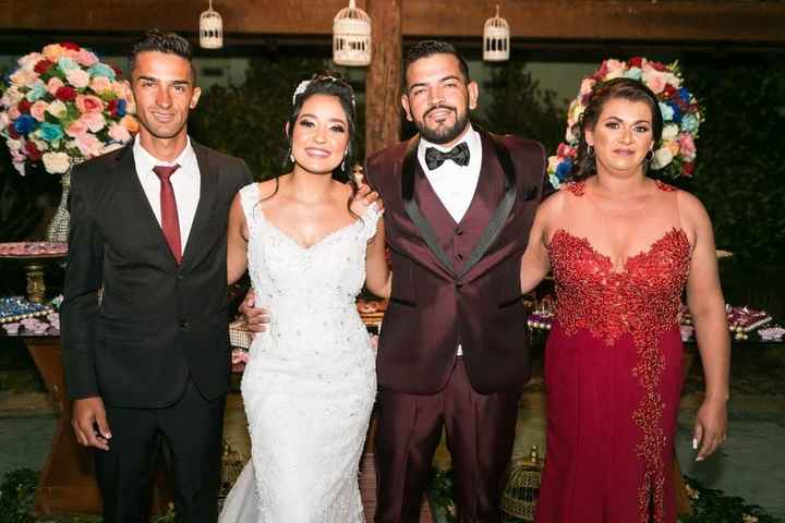 Angélica e Erickson - foram as escolhas do meu marido, amigos de infância, então não sei explicar mu