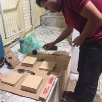 Pintura das Caixinhas e Brasão!
