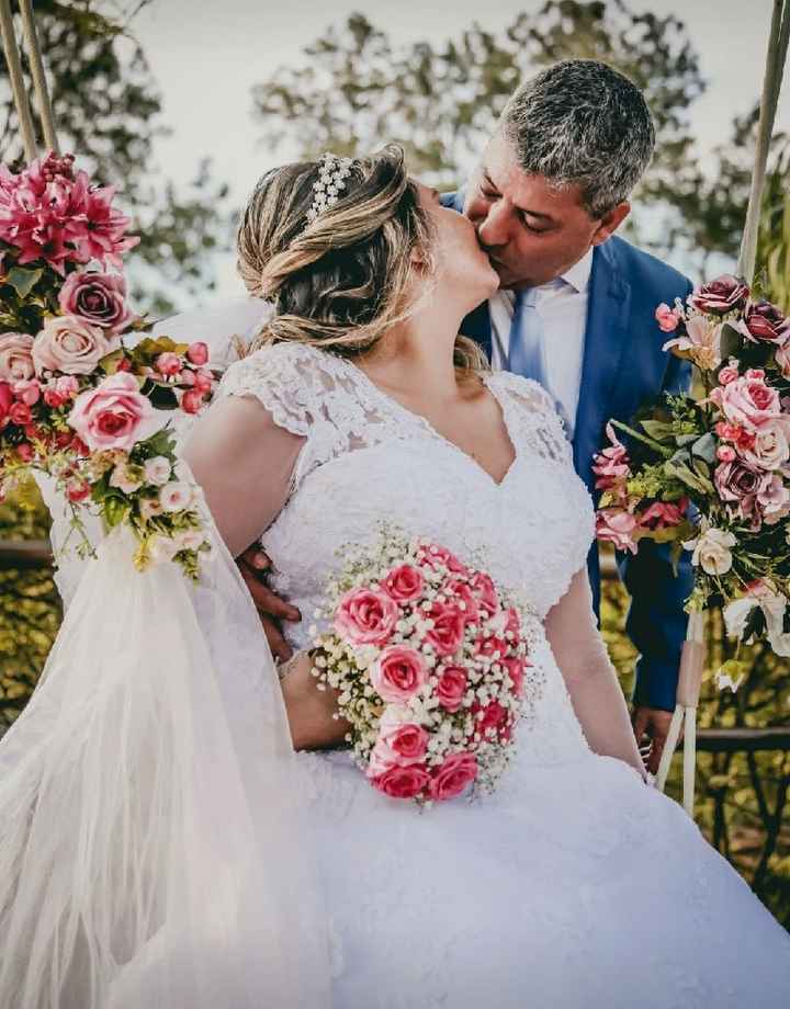 Enfim casada com a bênção de Deus. - 1