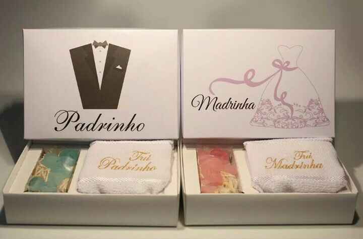  Lembrança para padrinhos e madrinhas - 1