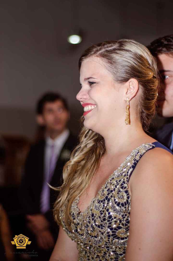Frente do vestido