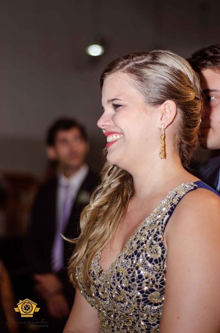 Frente do vestido