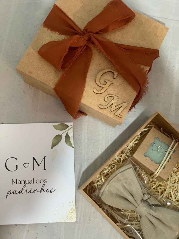 Caixa de padrinhos 🥳 - 1