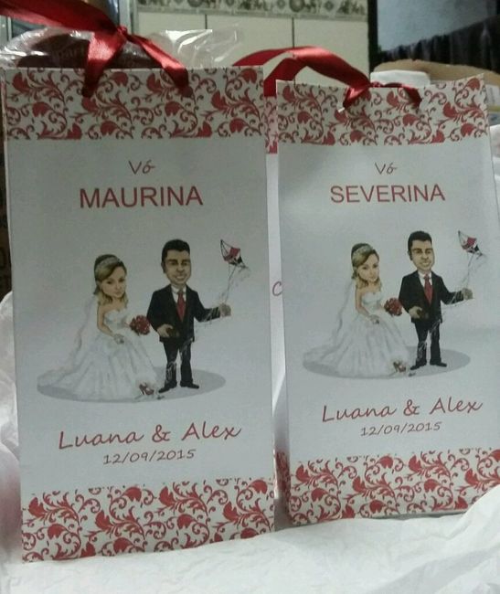 Lembrancinhas mãe,  madrinhas, avós e floristas. - 10