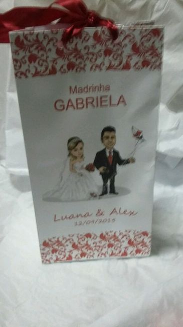 Lembrancinhas mãe,  madrinhas, avós e floristas. - 12