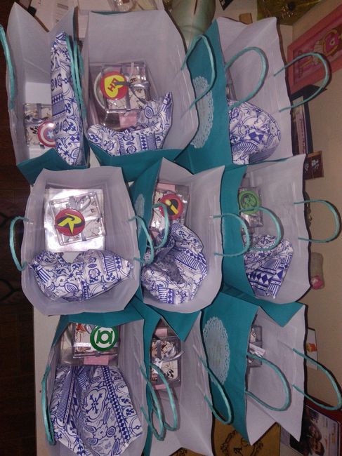 Sacolas montadas!!