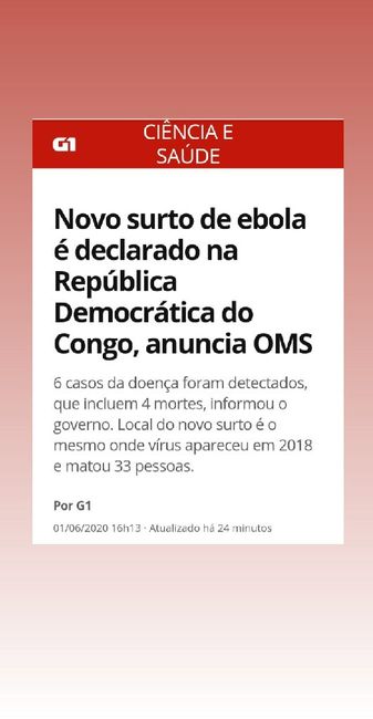 Surto do Ebola - 1