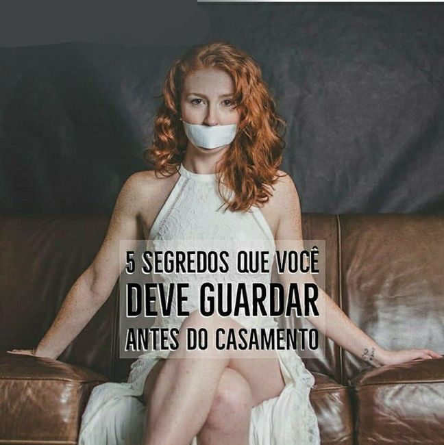 Alguns Segredos que você deve guarda antes do casamento ❤ 1