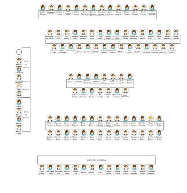 Inspiração Seating Plan 15