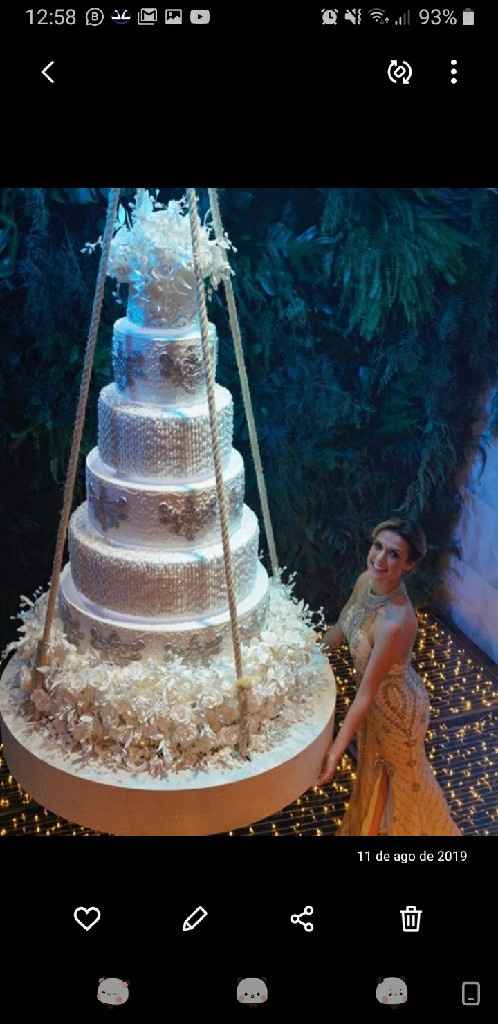 Bolo de Casamento. - 3