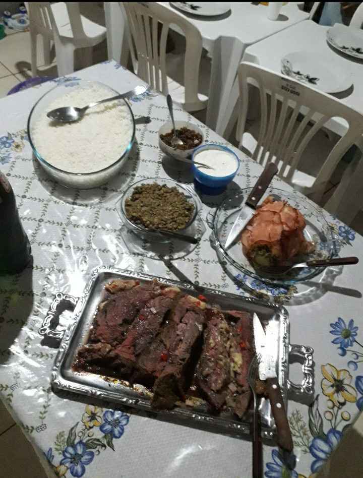 jantar oficial de noivado (cardapio) - 1
