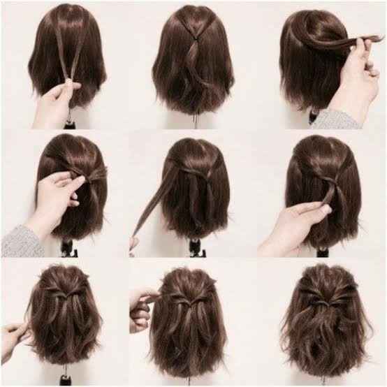 Penteado pra cabelo curto - 2