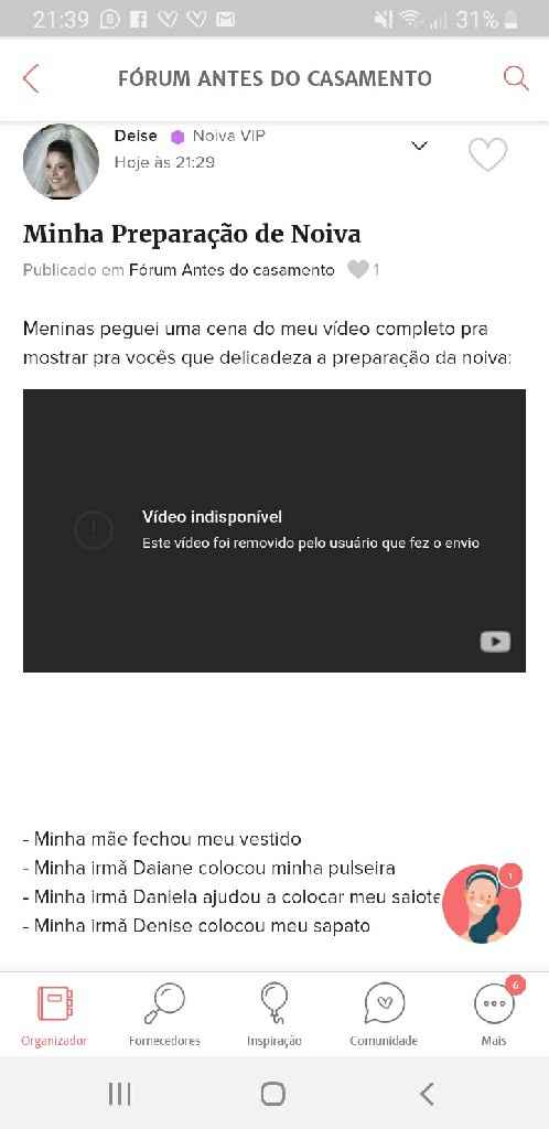 Minha Preparação de Noiva - 1
