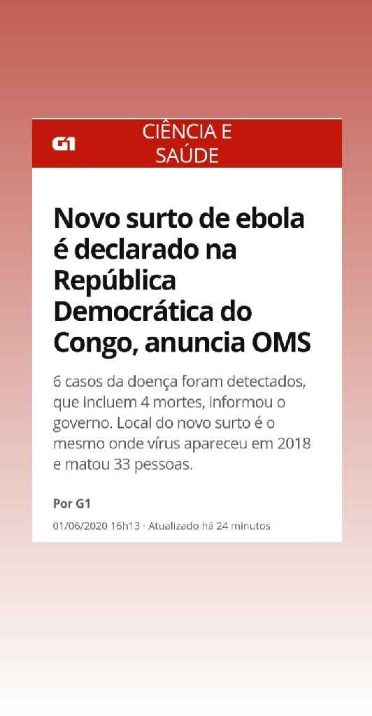 Surto do Ebola - 1