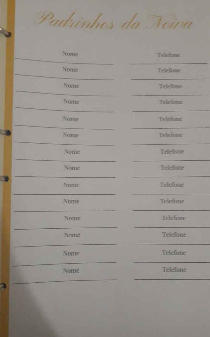 Meu tão esperado e sonhado Planner de Casamento - 5