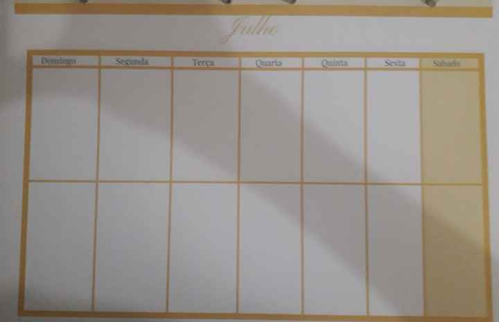 Meu tão esperado e sonhado Planner de Casamento - 14